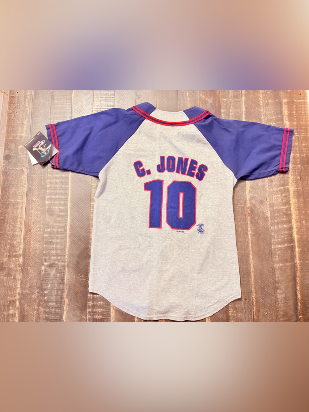 True Fan Atlanta Braves Chipper Jones #10 Officially Licensed Jersey Youth XL
